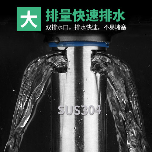 地漏芯防臭内芯通用加厚304不锈钢地漏过滤网下水道防虫臭神器 - 图1