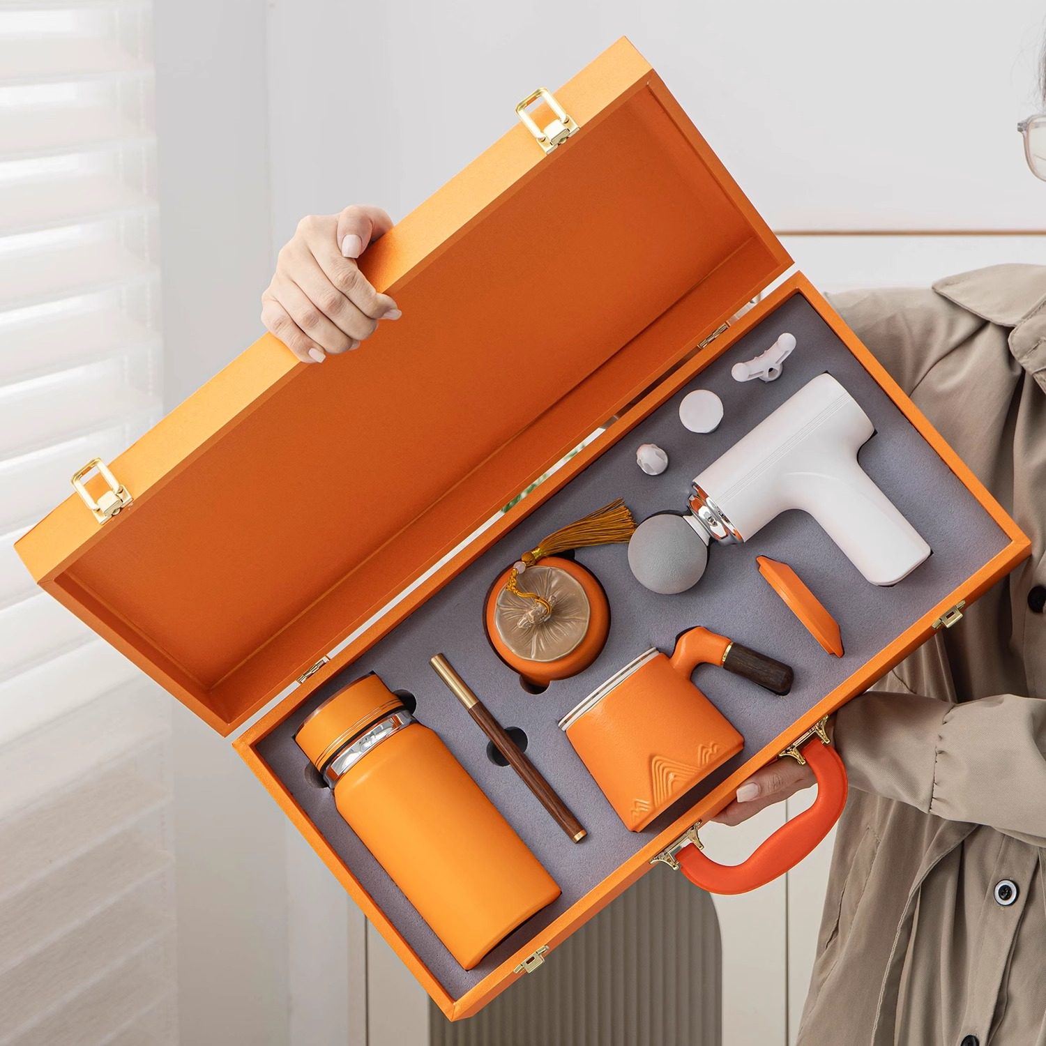 公司年会商务礼品送员工客户高端礼品企业周年庆定制纪念品伴手礼