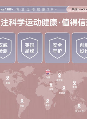 EunSung英国EunSung腿部按摩器美腿神器小腿滚轮环形夹腿器瑜伽柱