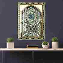 New Arabic Living Room Decoration Painting Moroccan Arch Background Wall hanging painting Hui Restaurant Islamic Jianpindi