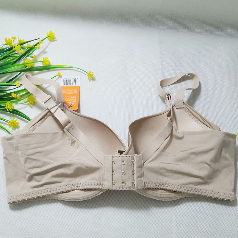 [断码清仓]安莉芳旗下品牌安朵文胸薄款大胸显小光面内衣HB0118U_虎窝淘