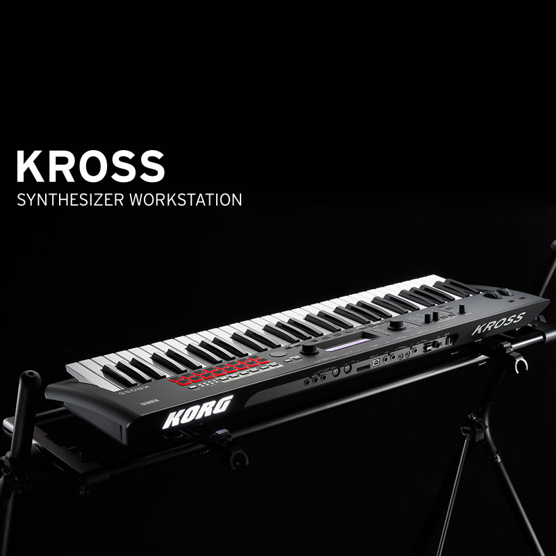 科音KORG KROSS2 61 88便携式键盘电子合成器音乐工作站编曲演出 - 图0