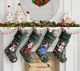 Nutcracker childlike embroidery Christmas stockings with custom names