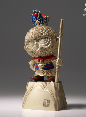 铜师傅全铜中式家居饰品大圣摆件