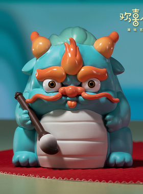 欢喜小将手办龙王龙生九子套装