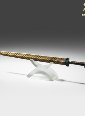 铜师傅《越王剑》古风越王勾践模型摆件 书房装饰收藏礼品工艺品