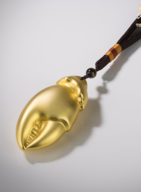 铜师傅铜中式螃蟹钳摆件装饰礼品