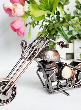 金属玩具生日礼品摩托车模型特价