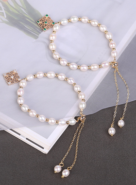 简约百搭淡水珍珠手链