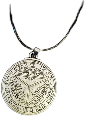 所罗门护符 魔法/行星护符/土星 招贵人相助 获得优势 双面符文