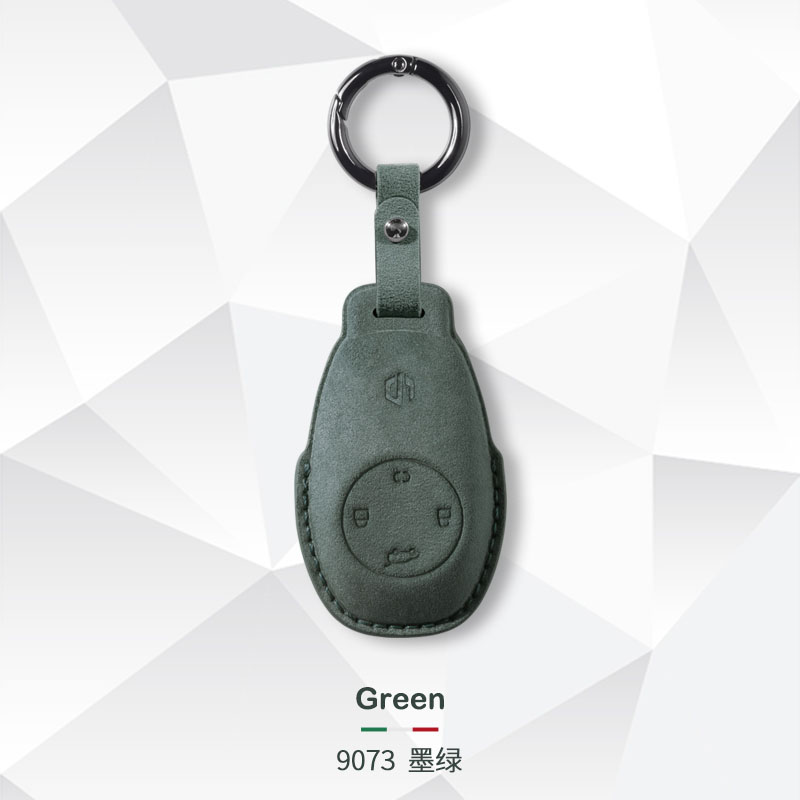 适用于零跑T03钥匙套 s01汽车遥控器包C11翻绒毛保护壳锁扣改装男 - 图0