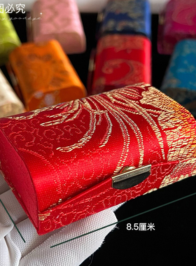 北京旅游纪念品伴手礼送朋友礼物珐琅彩首饰盒口红盒化妆镜收纳盒