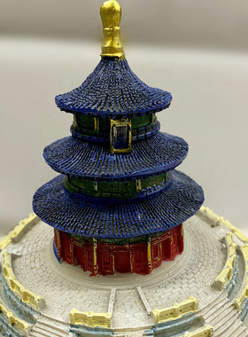 长城天坛祈年殿出国北京特色模型