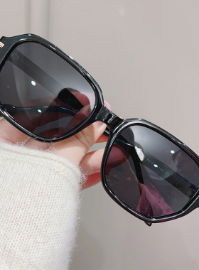 日本复古墨镜女可配近视高级感窄框显脸小驾驶偏光镜防紫外线太阳