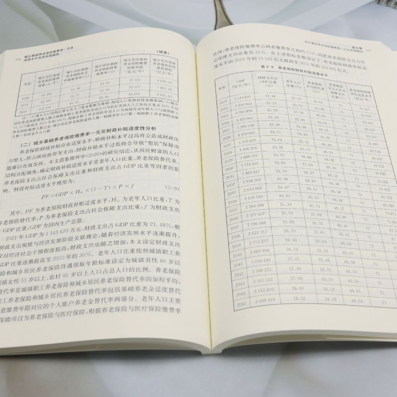 新华正版 城乡基础养老保险缴费率一元化适度水平及其实现路径 作