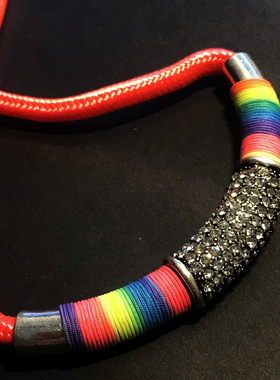 鲜艳编织独家孤品锁骨链满百包邮