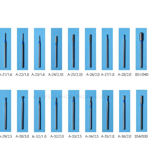 牙科低速磨头金刚砂磨头磨片抛光树脂南韩打磨机用磨头安华齿科 - 图3
