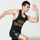 Жилет, баскетбольная быстросохнущая белая спортивная футболка для спортзала без рукавов, для бега