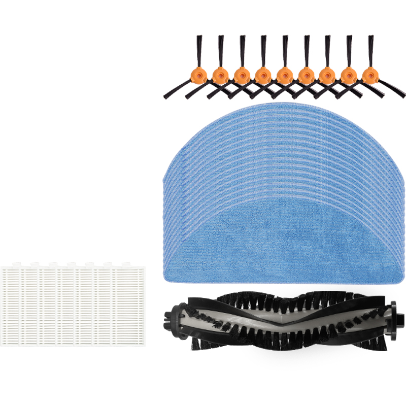 适配科沃斯扫地机器人配件DF45-MF/DL33max/DO37DS35抹布滚刷边刷