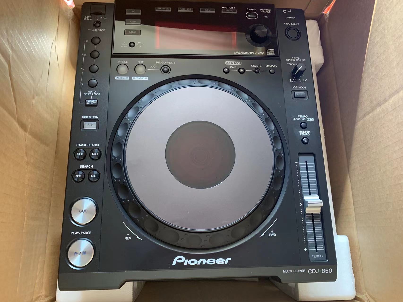 先锋Pioneer CDJ850打碟机一对支持U盘CD带原包装现货供应 - 图3