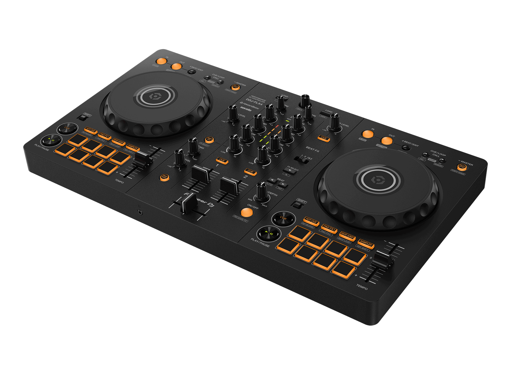 先锋DDJ-FLX4打碟机ddjflx4控制器ddj400一体机DDJ-400先锋flx4 - 图2