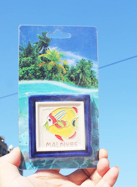 马尔代夫创意隔热旅游纪念品