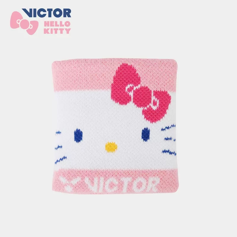 VICTOR胜利哈喽KT联名运动护腕1对Hello Kitty凯蒂猫男女SP-KT214 - 图1