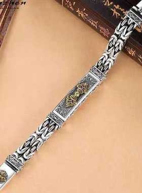 男女通用男银潮创意个性手饰手链