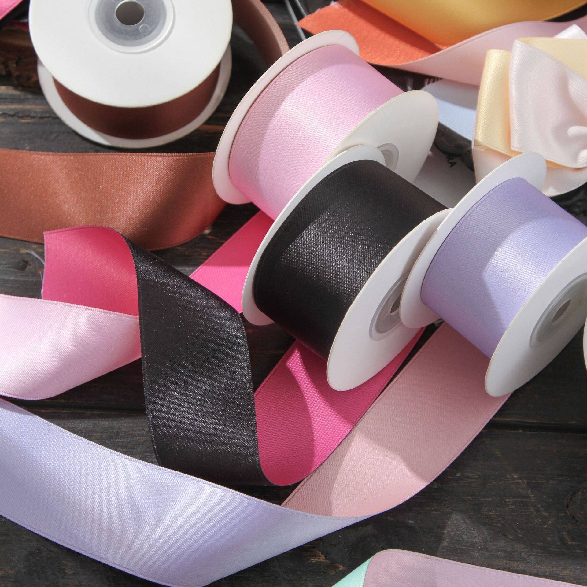 双色加厚丝带手工DIY洛丽塔二次元蝴蝶结发饰手腕花包装彩色缎带,淘宝优惠券,粉丝福利购,淘宝优惠卷