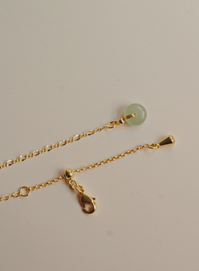 轻奢天然翡翠平安扣通透手串包邮