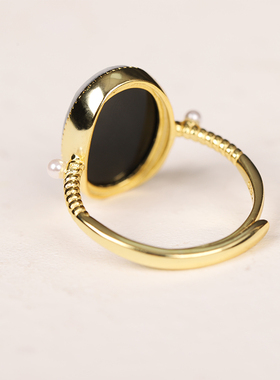 卡梅奥女珍珠复古新款