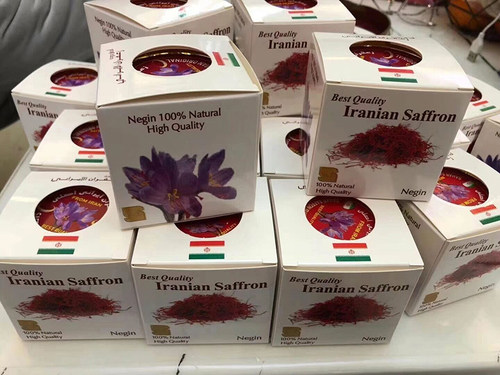 迪拜正品藏红花伊朗特级西红花番红花养颜安神女士泡水喝 5g礼盒 - 图0