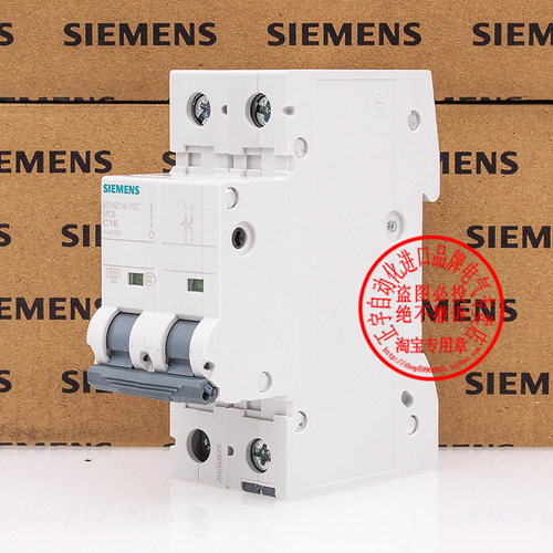 5SJ62西门子2P断路器C型1A 2A 3A-4A 5SY6201 6202 6203 6204-7CC - 图0