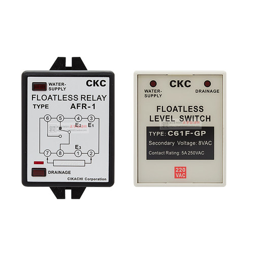 正品CKC松菱液位继电器控制器C61F-GP-AFR-1 AC220V DC24V AC380V - 图3