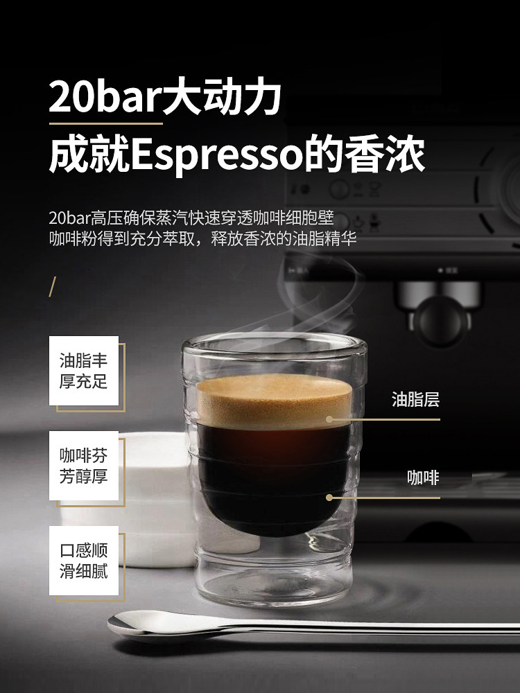 donlim /东菱dl-kf6001半自动 donlim东菱宇帆咖啡机