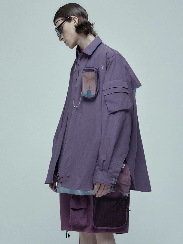 Three dimensional cards, magnetic retro shirt, in 3d format