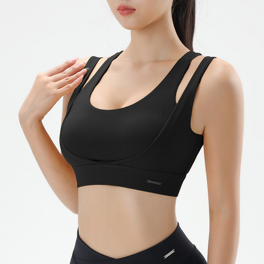 Asba shockproof push-up sports bra for women