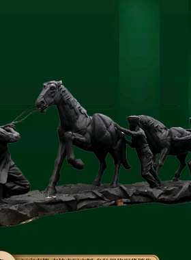 玻璃钢人物公园景观主题雕塑