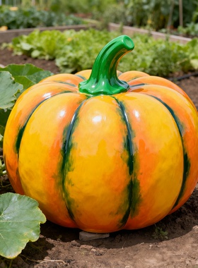 玻璃钢彩绘农科院装饰摆件