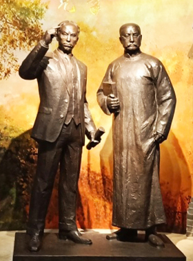 陈独秀李大钊铜像博物馆玻璃钢