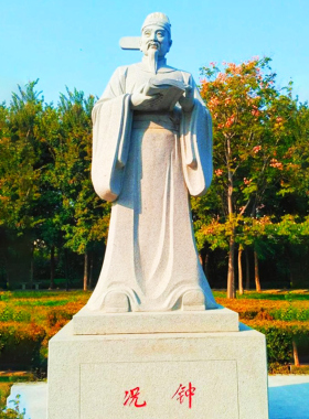 古代法治廉洁官员名人铸铜雕塑公园主题景观广场户外玻璃钢摆件