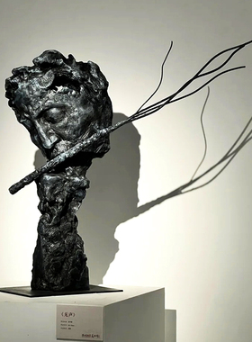 抽象艺术人物雕像摆件