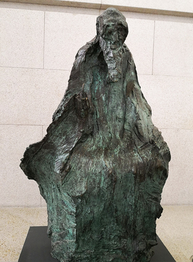 抽象艺术校园广场主题玻璃钢仿铜