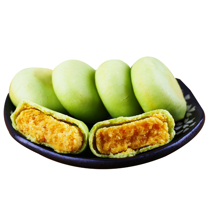 零趣食品旗舰店千丝抹茶绿豆饼整箱早餐蛋糕点心面包网红小吃的成人款休闲零食品3