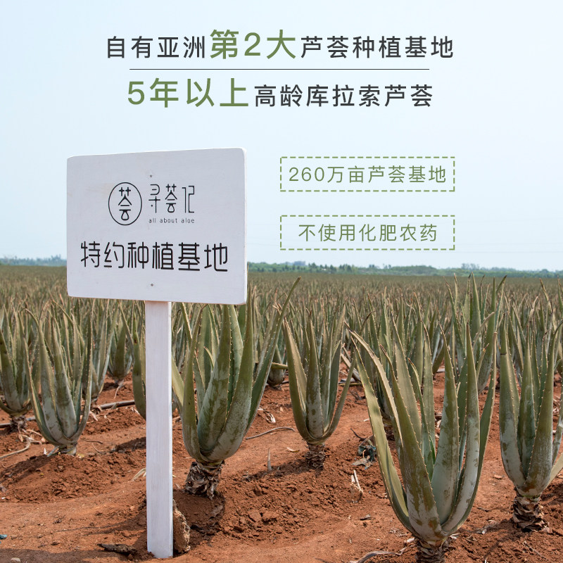 寻荟记【推广】40g*2支装芦荟胶 寻荟记面部护理套装