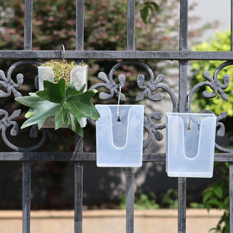 蝴蝶兰壁挂透明花盆多肉球兰板植种植定植篮阳台花架墙面吊挂花钵,淘宝优惠券,粉丝福利购,淘宝优惠卷