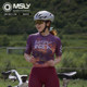 MAISAILY迈赛力炫彩渐变夏季骑行短袖上衣竞技款自行车气动 透气