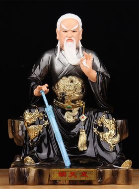 掌堂教主胡家太爷胡天霸胡天龙胡七爷八爷神像威武将军剑鞭旗令印