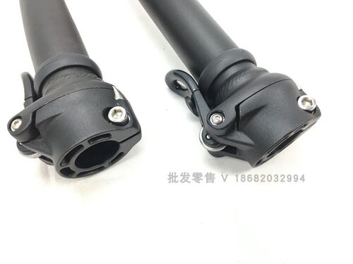 AIRLITE 鹅颈头管风行快拆一体头管弯头管前倾头管31.5cm - 图1