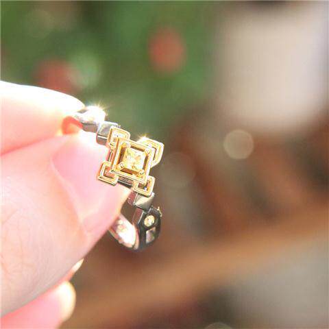 游戏周边 原神七大元素神之眼不锈钢戒指风火水雷二次元温迪指环